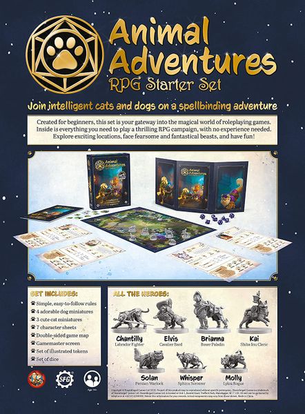 Animal Adventures: RPG Boxed Starter Set
