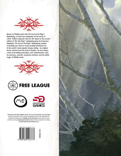 D&D 5E: Lord of the Rings: Core Rulebook