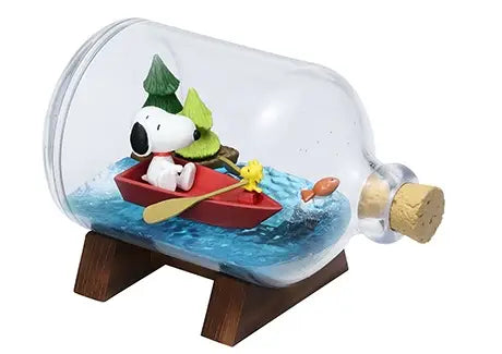 Snoopy & Woodstock Terarium On Vacation Blind Box (Single)
