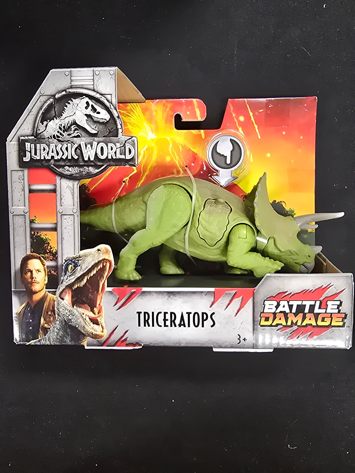 Jurassic World Battle Damage - Triceratops