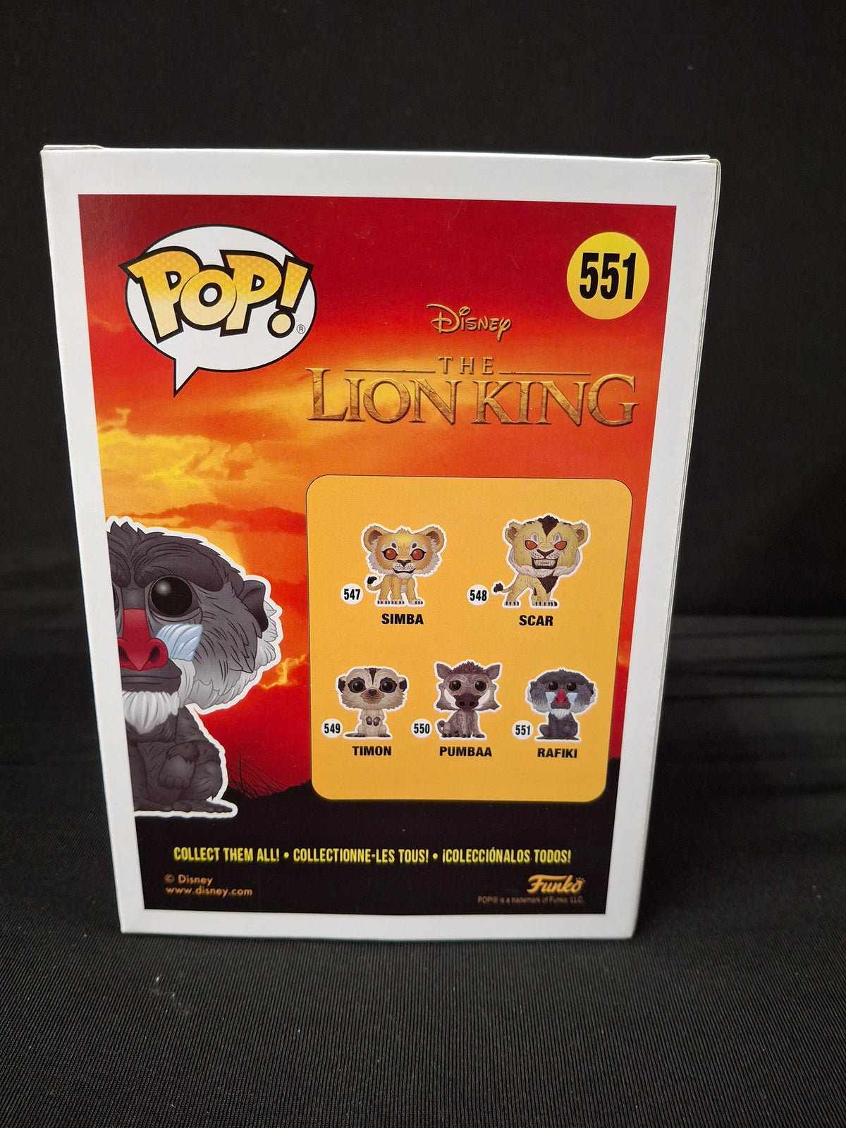 The Lion King - Rafiki (Flocked) (Funko Shop Limited Edition)