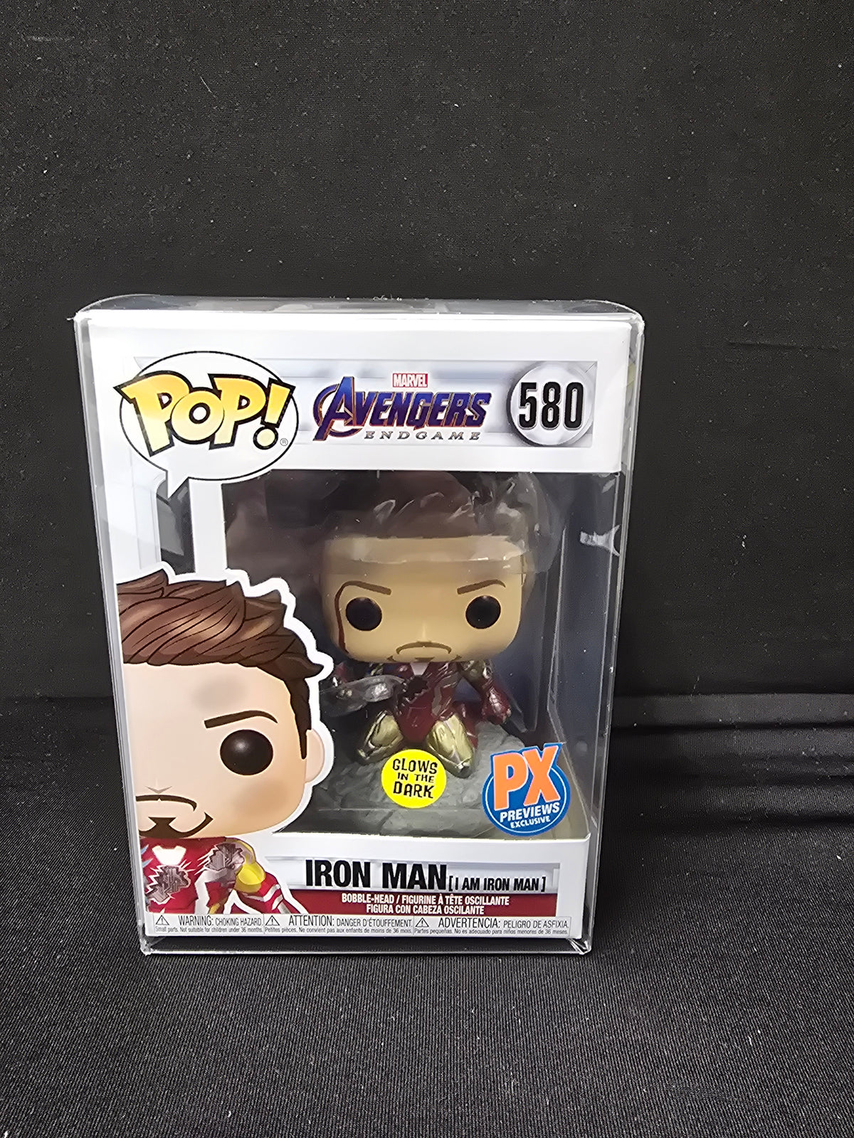 Avengers Endgame - Iron Man (I am Iron Man) (Glows in the Dark) (PX Previews Exclusive)