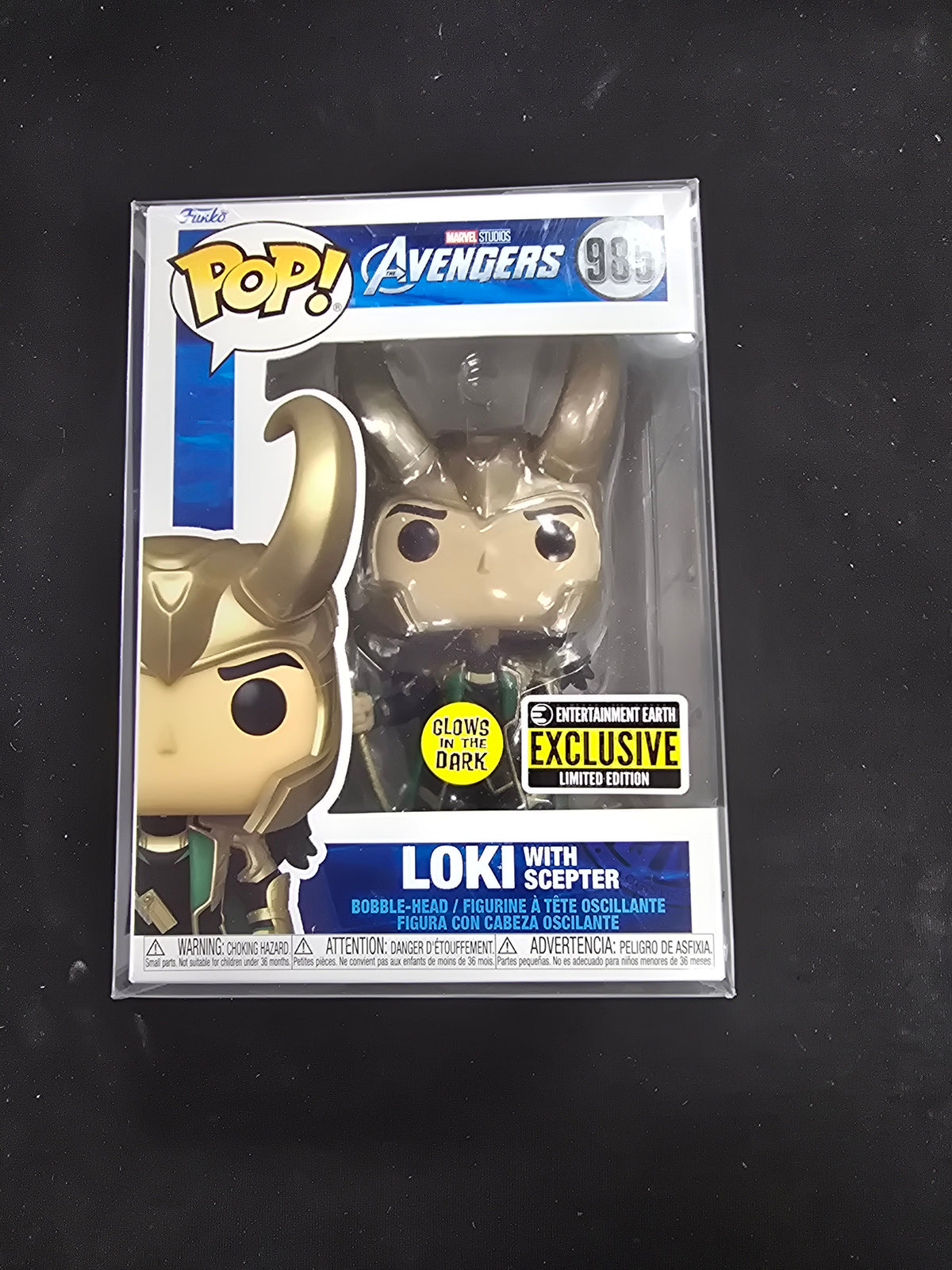 The Avengers - Loki w/ Scepter (Entertainment Earth Exclusive) (Limited Edition) (Glows in the Dark)