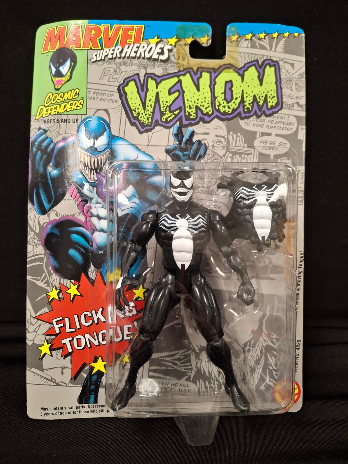 Marvel Super Heroes Cosmic Defenders - Venom w/ flicking tongue
