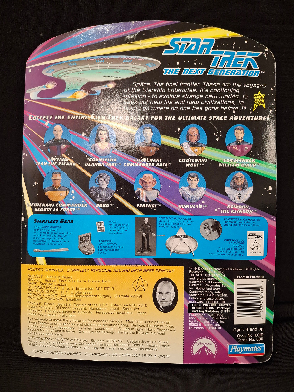 Star Trek The Next Generation - Captain Jean-Luc Picard