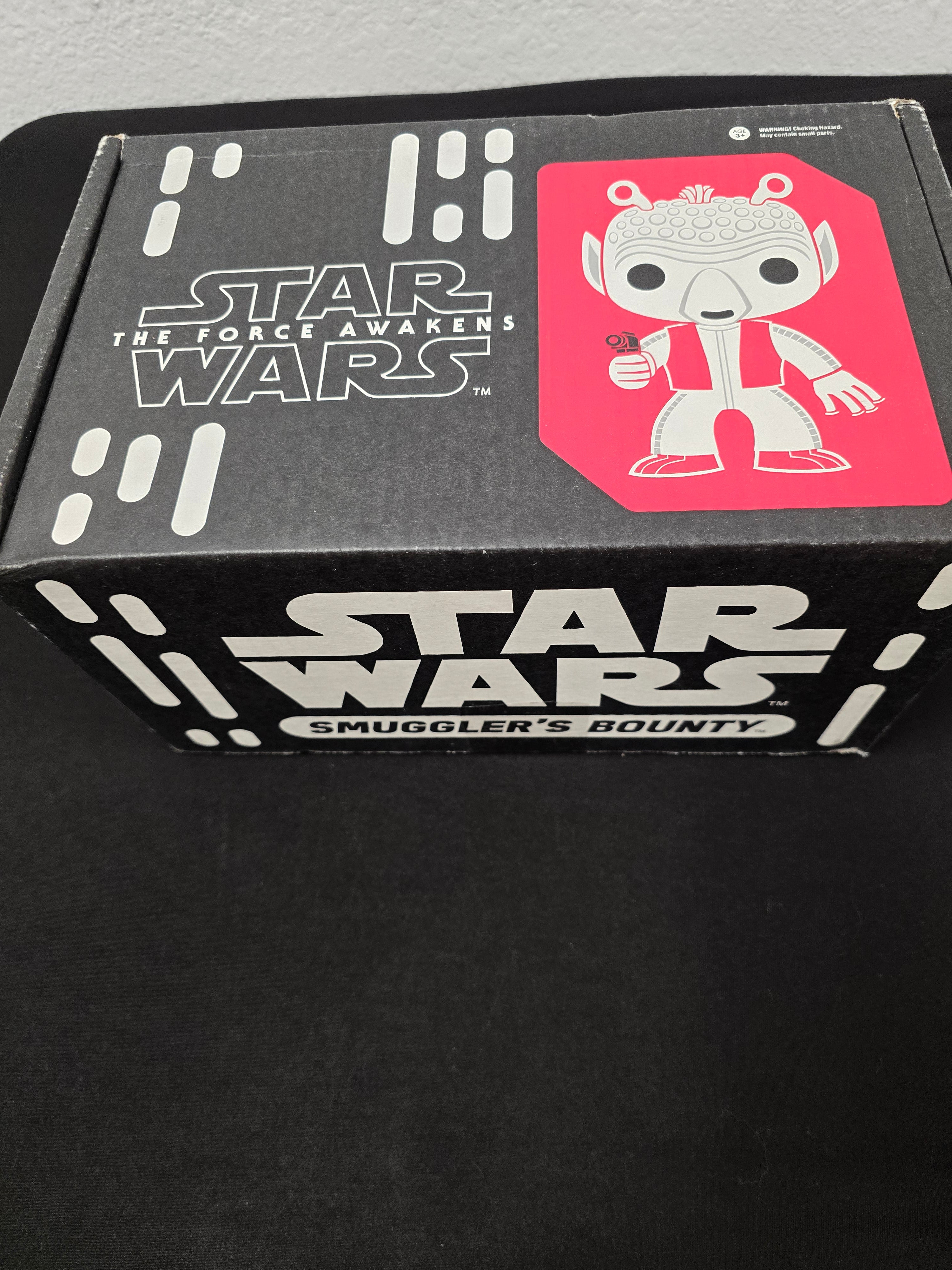 Star Wars The Force Awakens Smuggler's Bounty mystery funko box