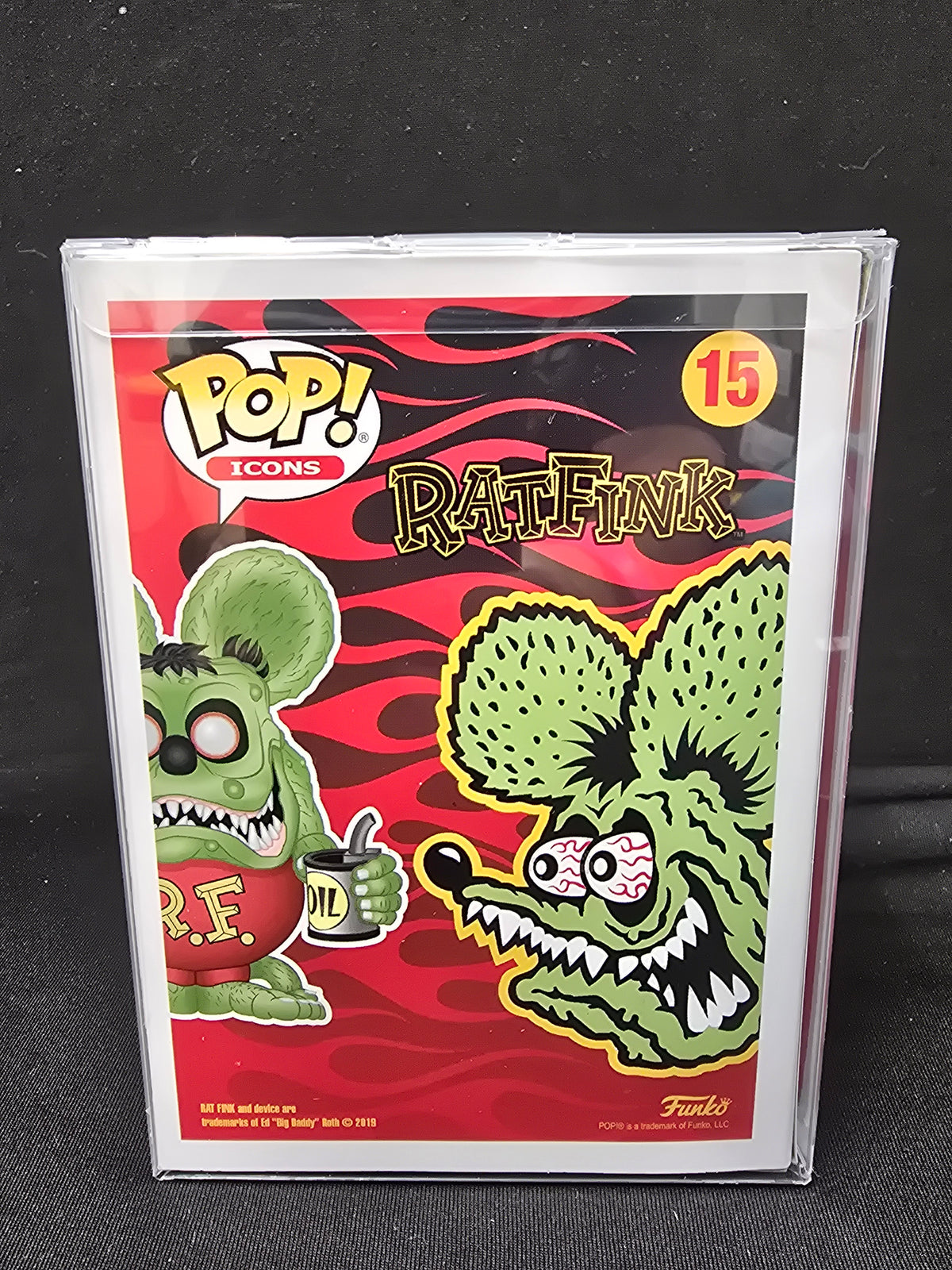 Rat Fink (Glows in the Dark) (Toy Tokyo San Diego 2019 Limited Edition)