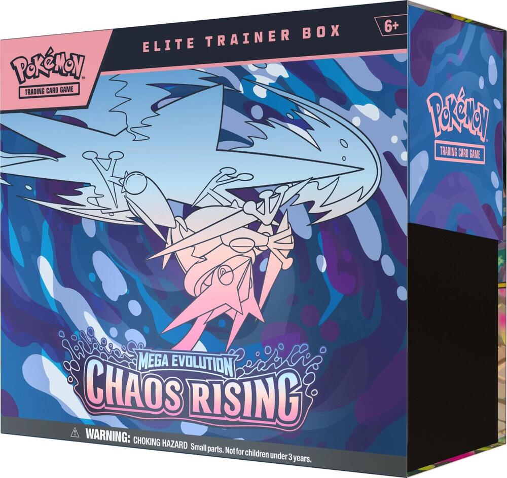 Pokemon: Mega Evolution Chaos Rising Elite Trainer Box