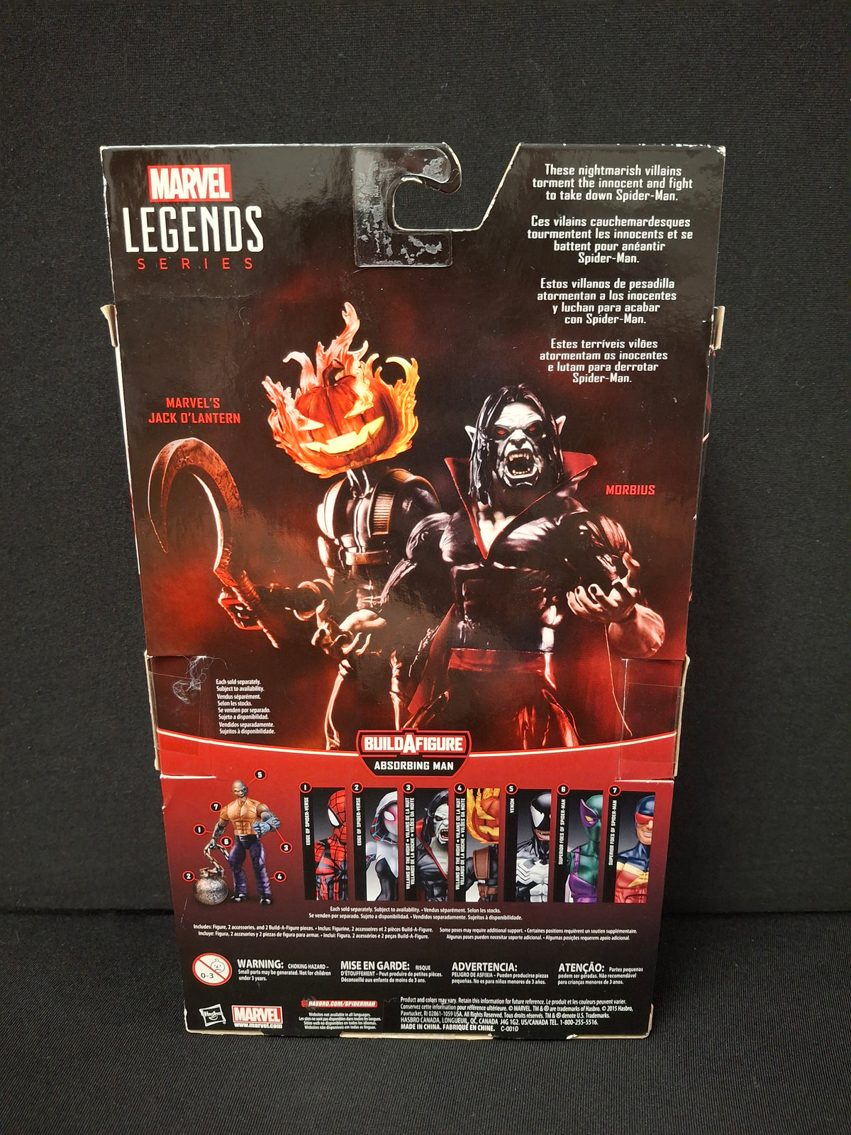 Marvel Legends Series - Spider-Man Villains of the Night - Morbius