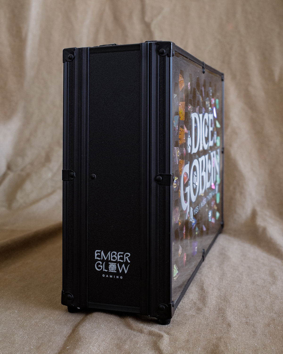 COLOSSAL This Is How I Roll | 66 Set Capacity | Plexi Glass Dice Display Case