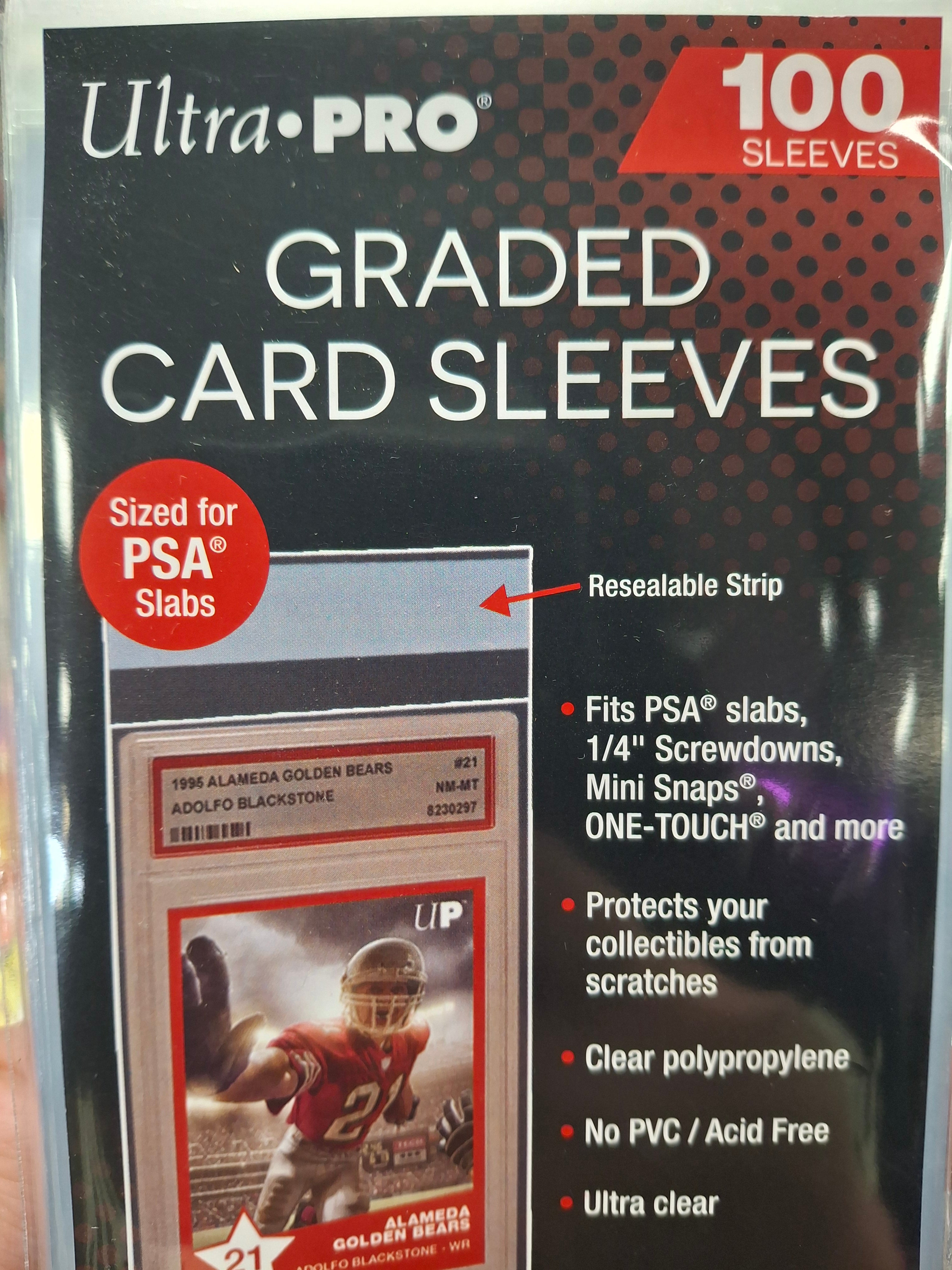 Ultra Pro Resealable Graded Card Sleeves