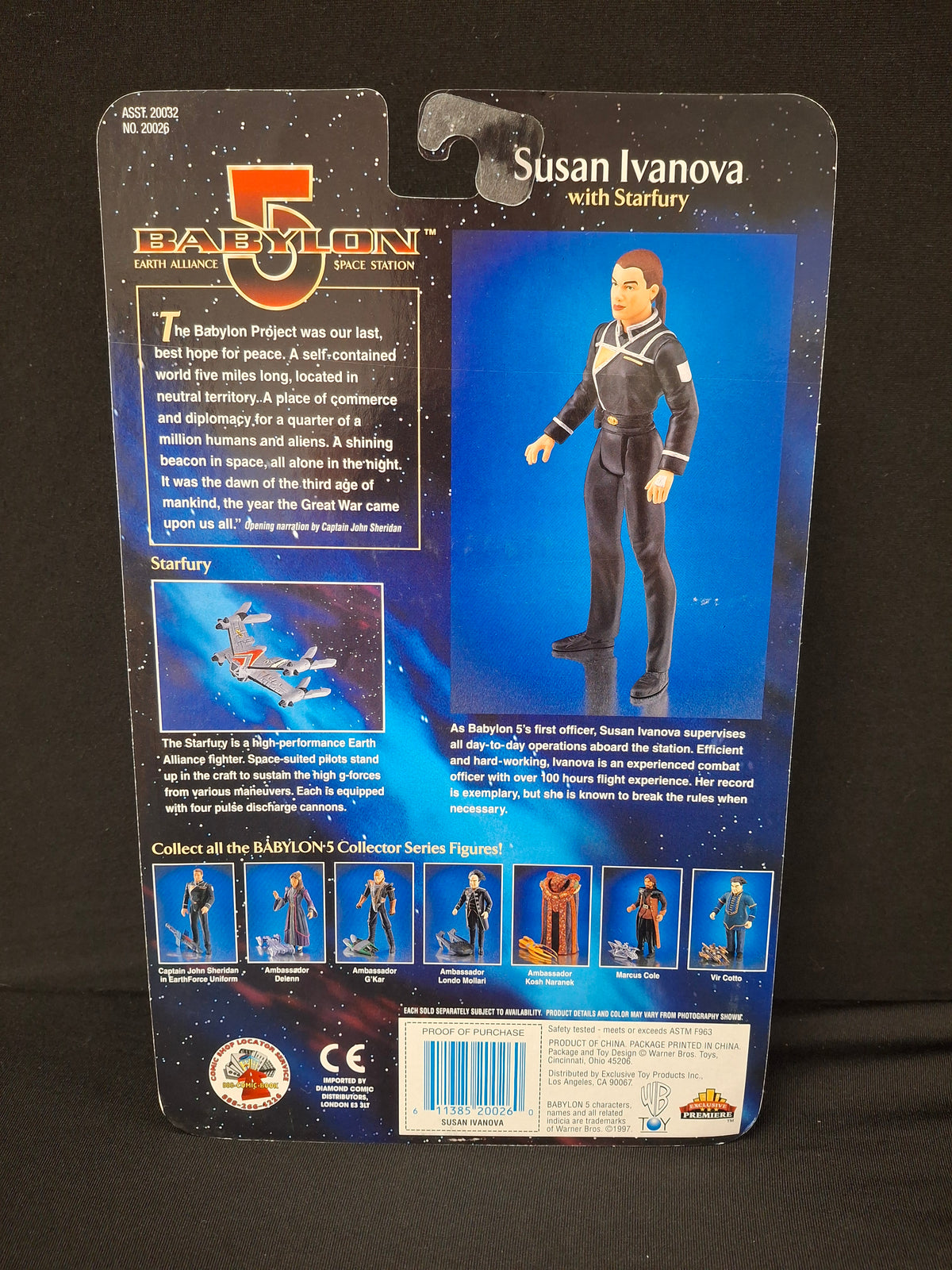 Babylon 5 - Susan Ivanova w/ Starfury