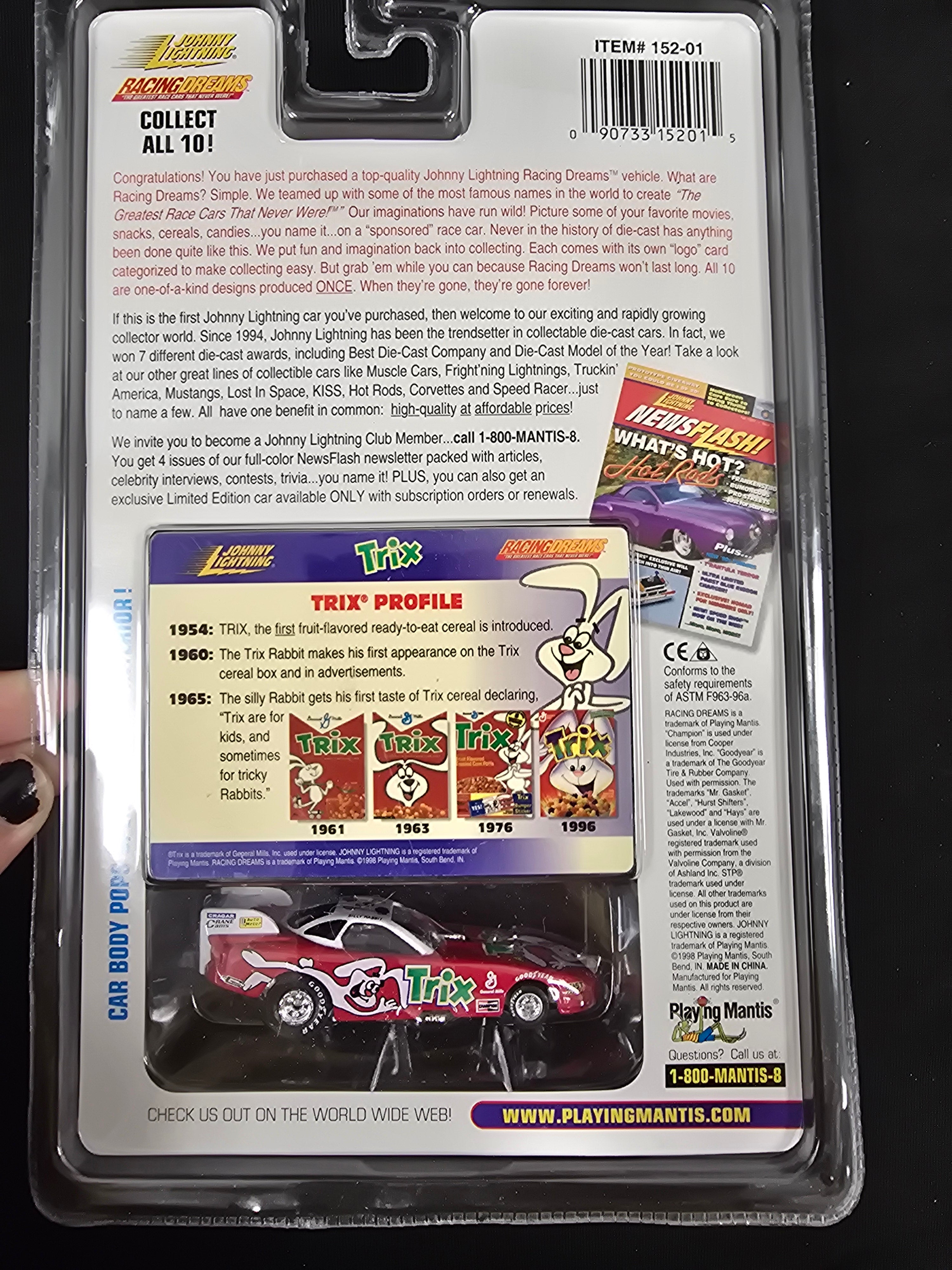 Johnny Lightning Racing Dreams - Trix