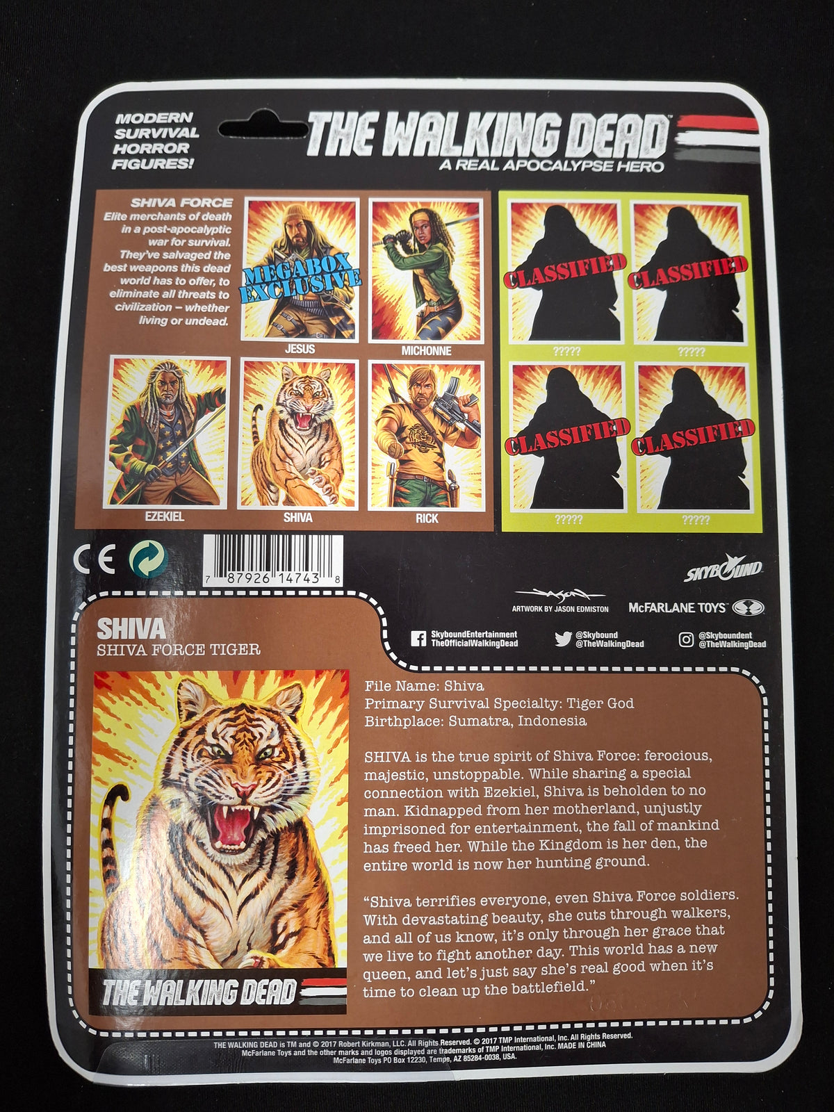 The Walking Dead Shiva Force - Shiva Force Tiger