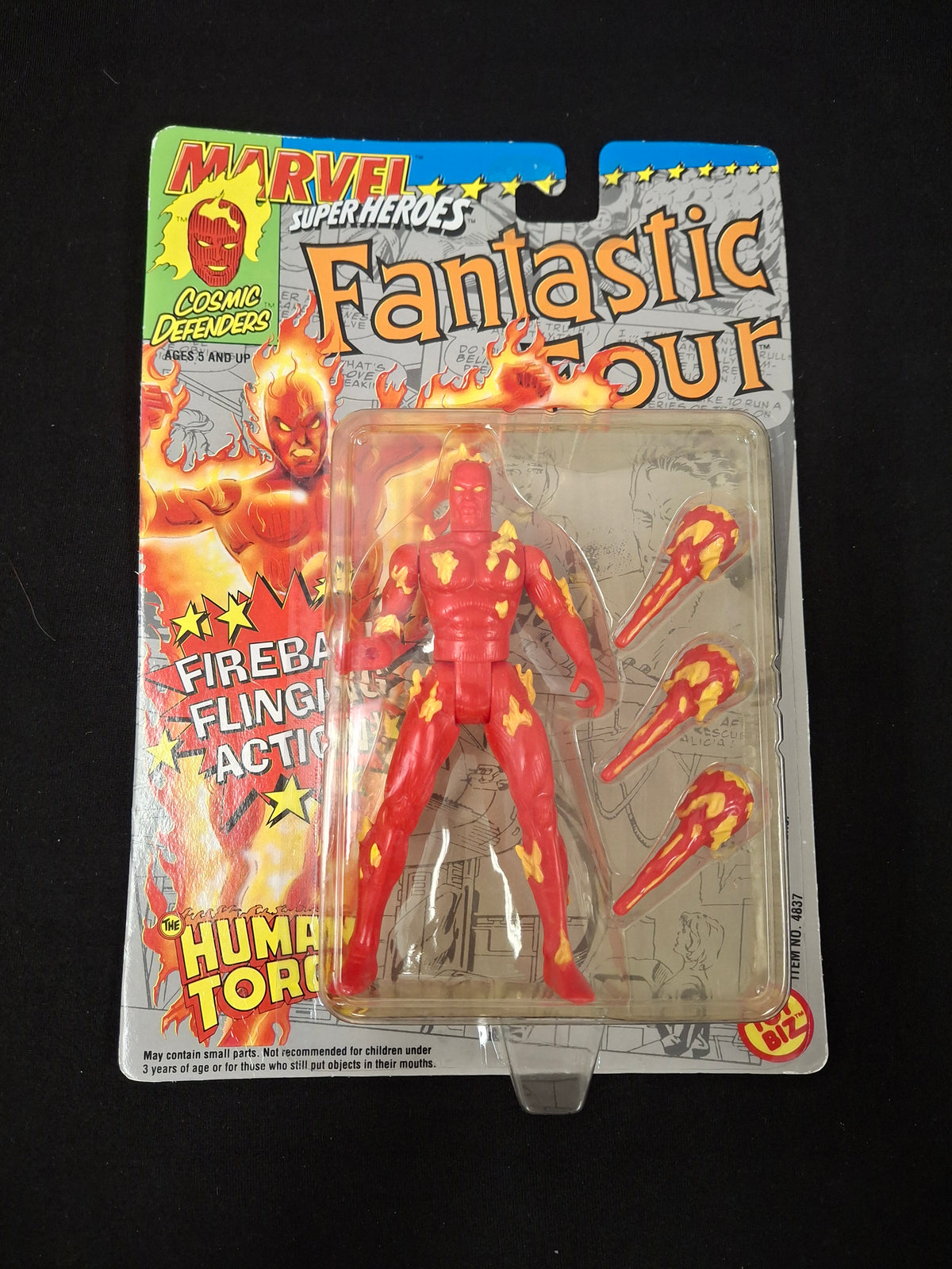Marvel Super Heroes Cosmic Defenders - Fantastic Four - Human Torch