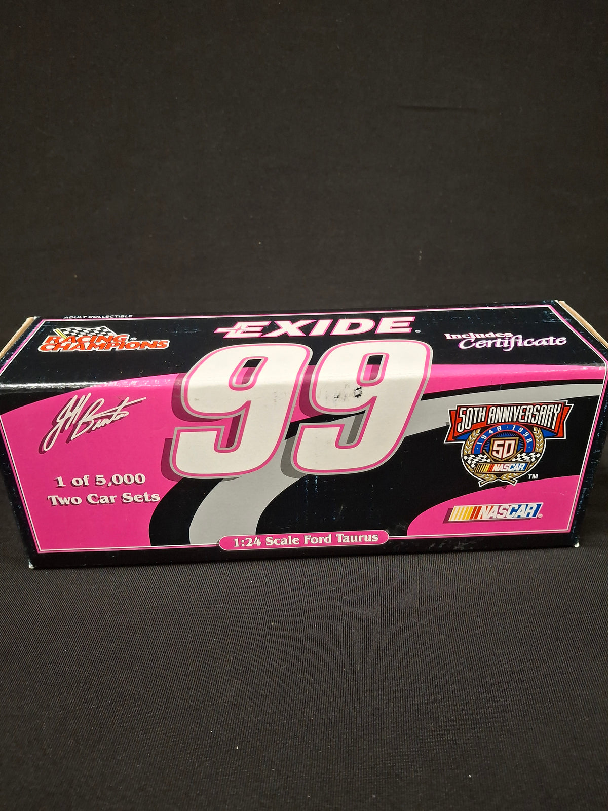 Exide Batteries 50th Anniversary Nascar Racing Champions (1:24 Scale Ford Taurus)