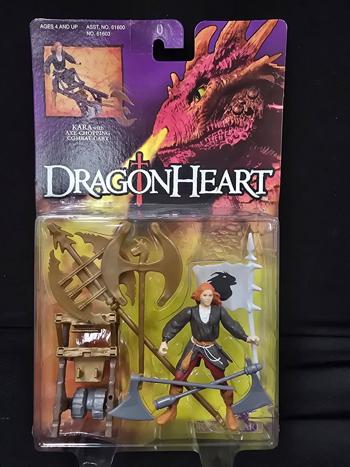 Dragonheart - Kara w/ Axe-Chopping Combat Cart