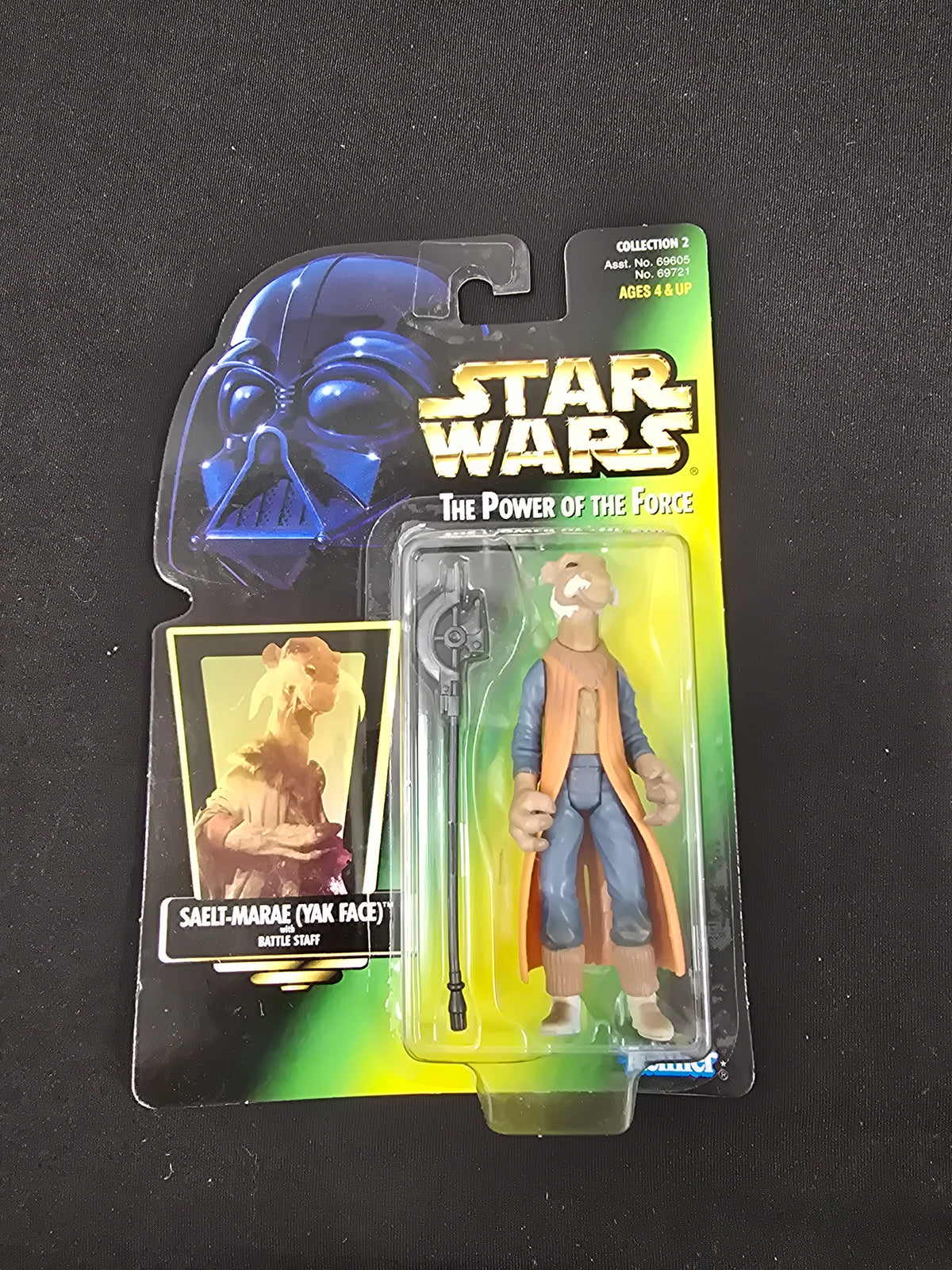 Star Wars Power of the Force - Saelt Marae (Yake Face) w/ Battle Staff (Collection 2)