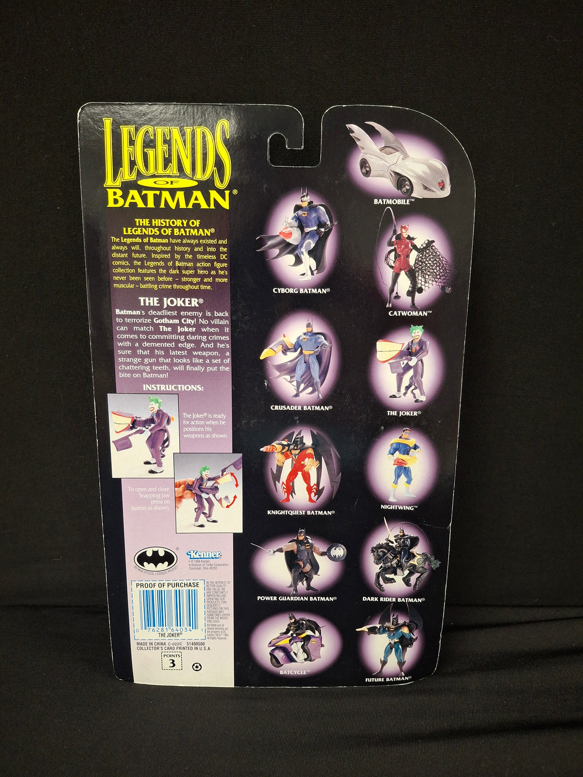 Legends of Batman - The Joker w/ Snapping Jaw