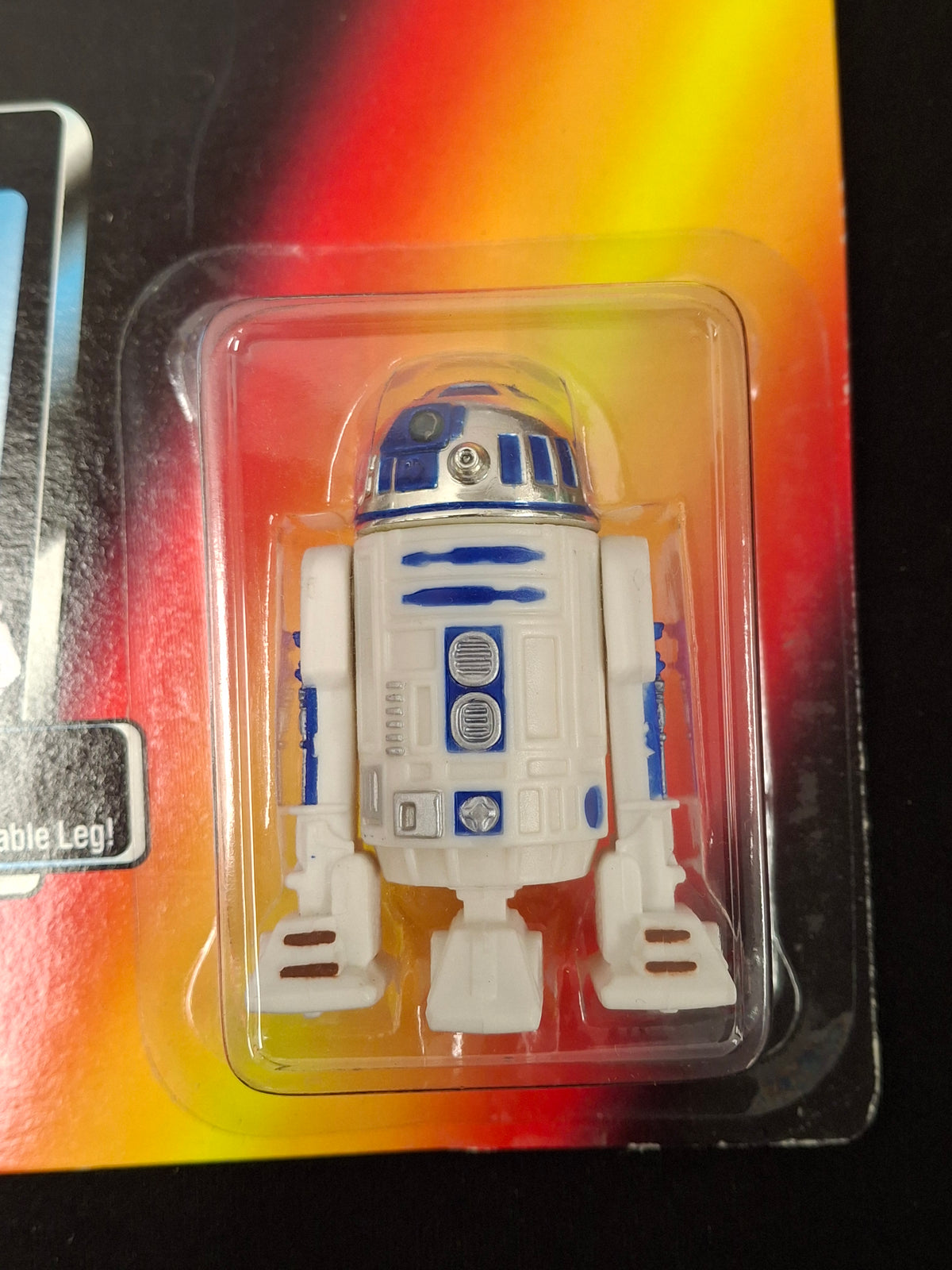 Star Wars Power of the Force - R2-D2 w/ Light-Pipe Eye Port and Retractable Leg!