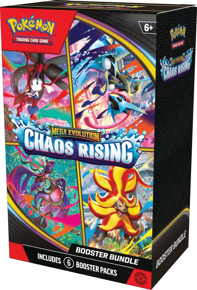 Pokemon: Mega Evolution Chaos Rising Booster Bundle