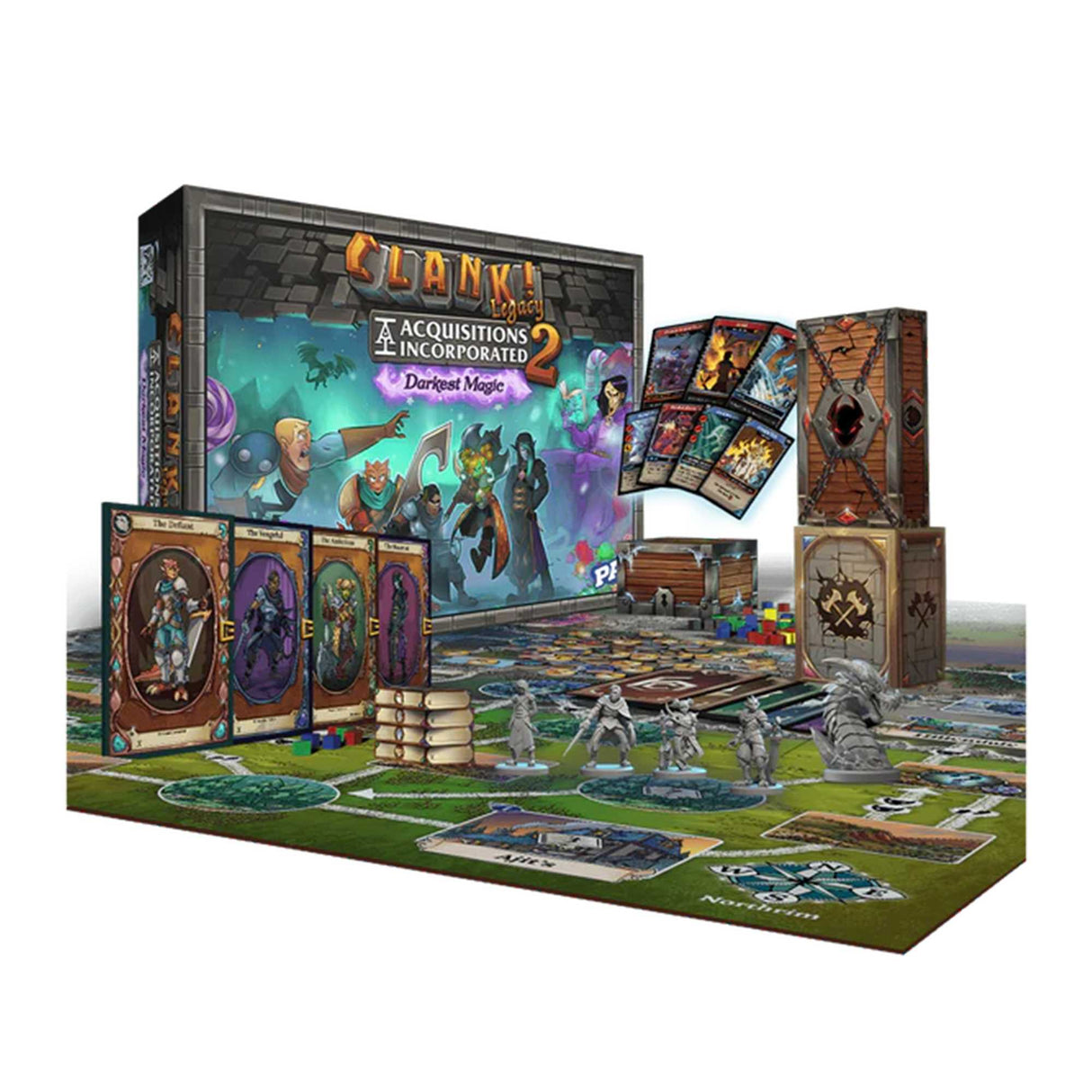 CLANK! Legacy 2: Acquisitions Inc - Darkest Magic PLUS Backer Box