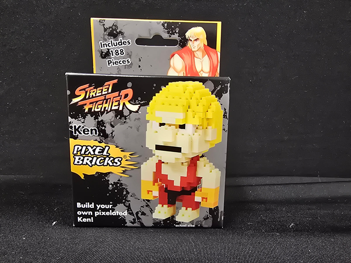 Pixel Bricks Street Fighter - Ken