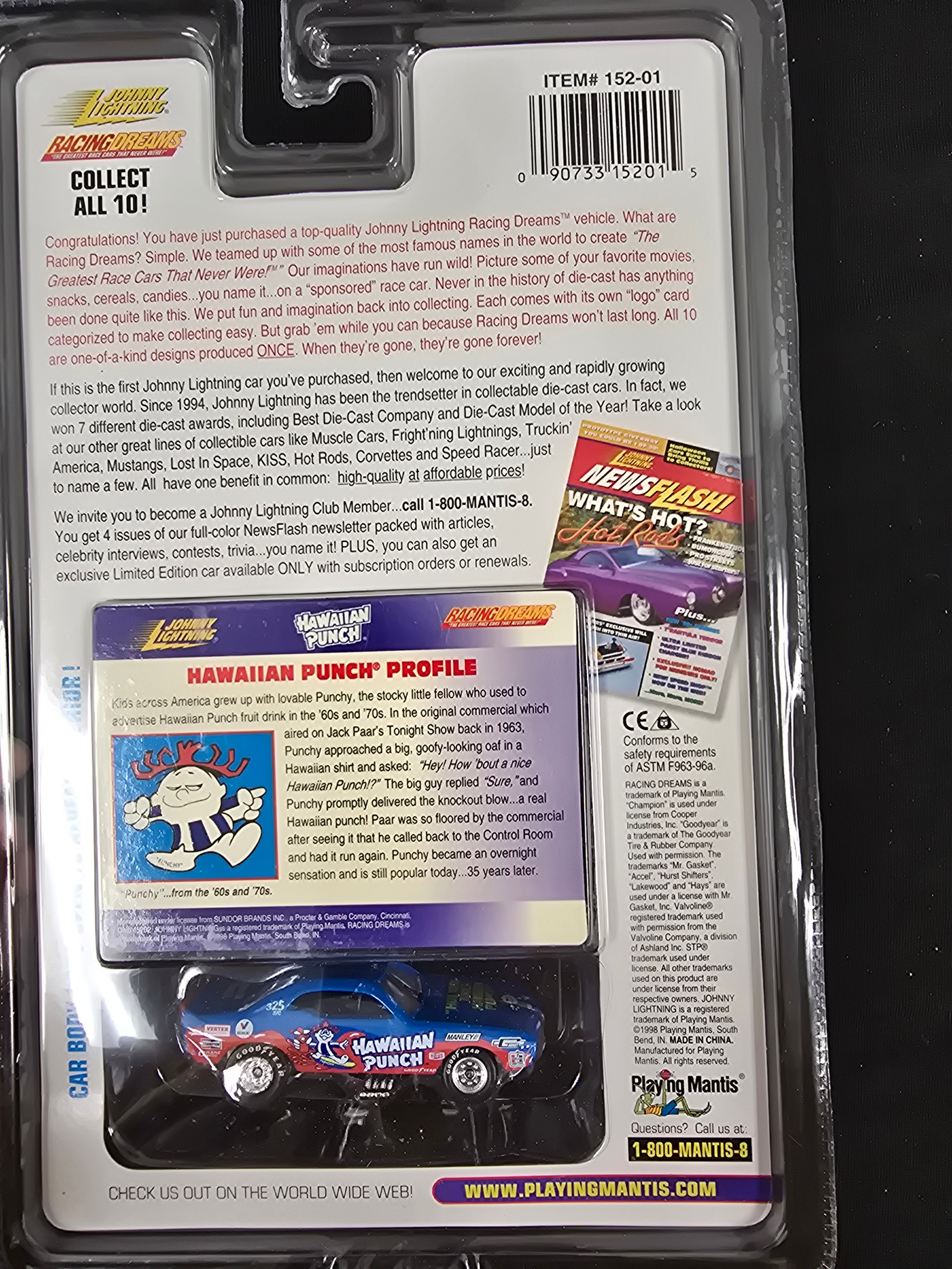 Johnny Lightning Racing Dreams - Hawaiian Punch