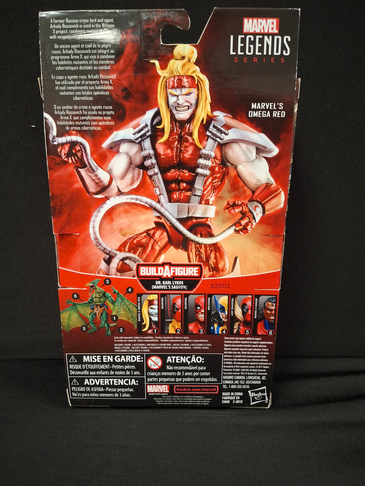 Marvel Legends Series - X-Men - Marvel's Omega Red