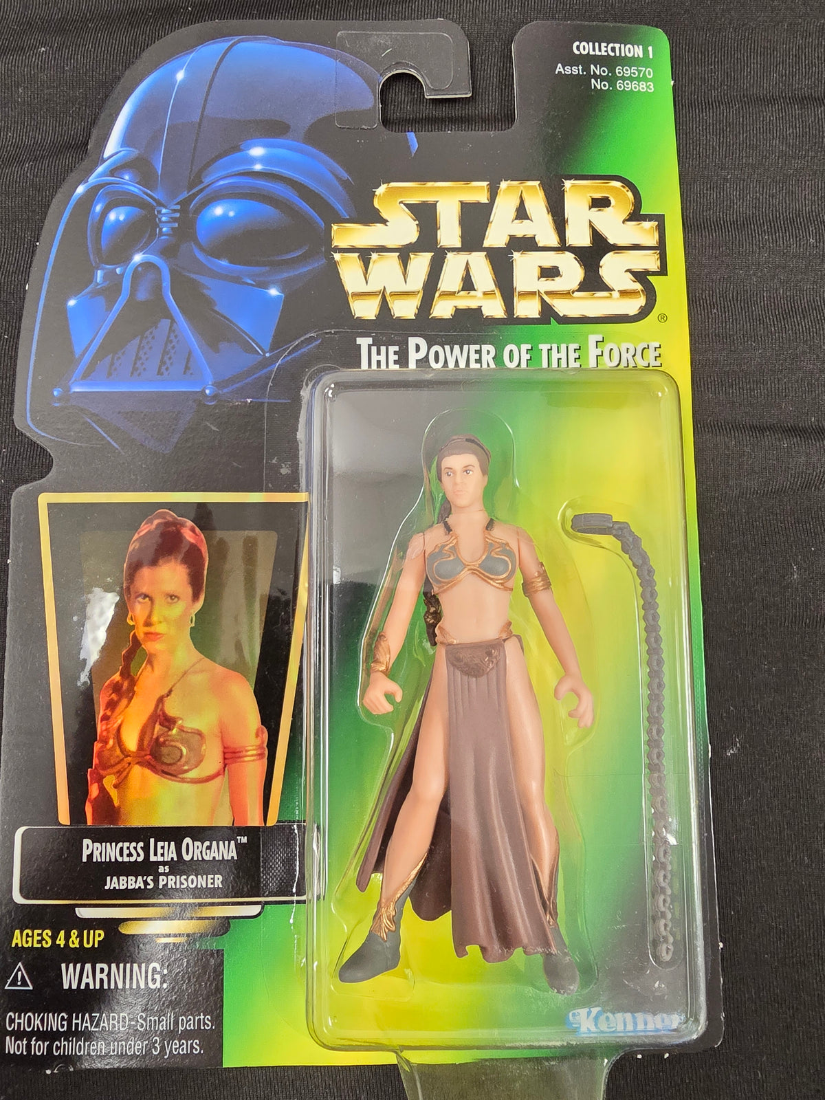Star Wars Power of the Force - Princess Leia Organa as Jabba's Prisoner (Collection 1)