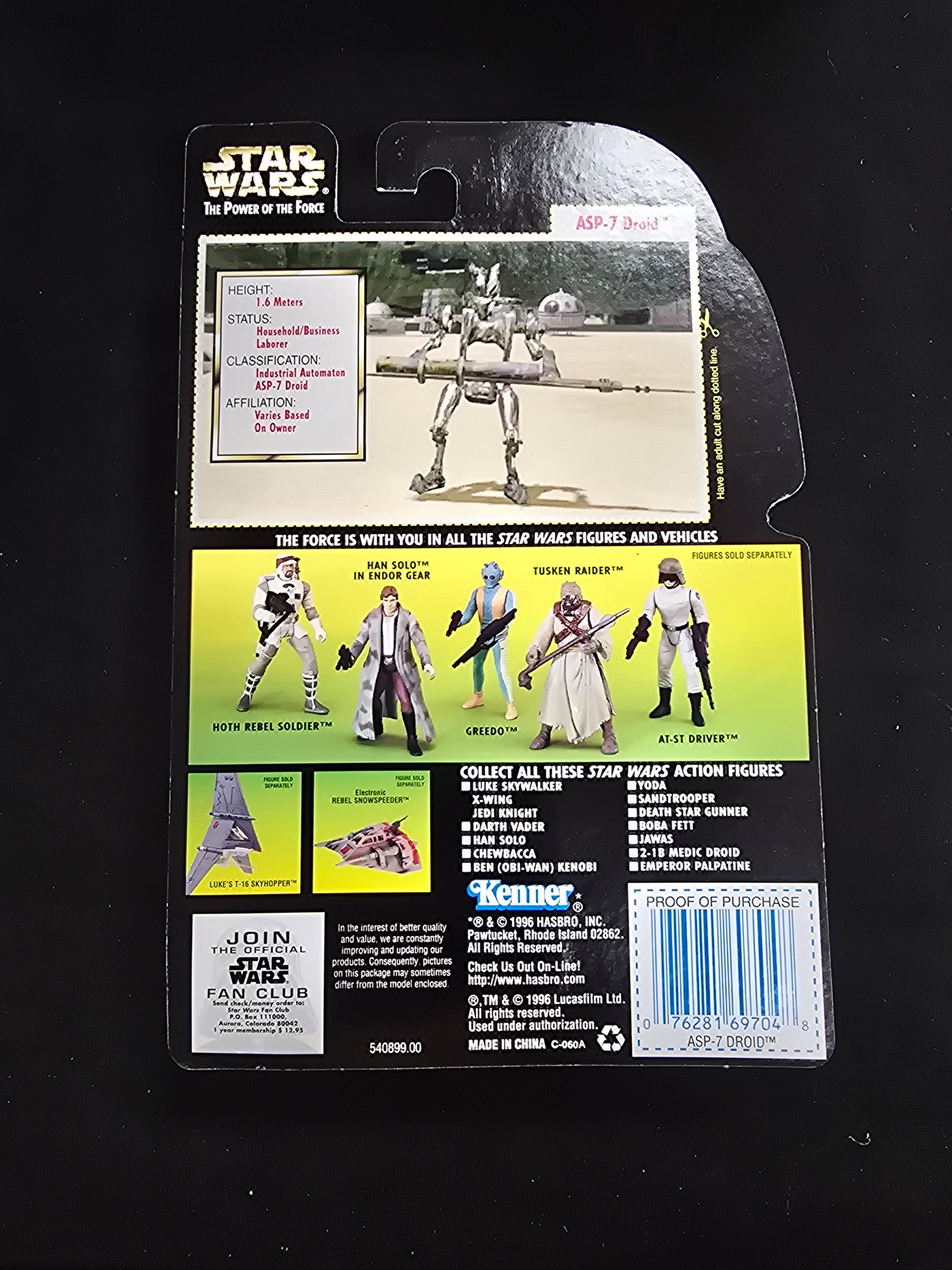 Star Wars Power of the Force - ASP-7 Droid (Collection 2)