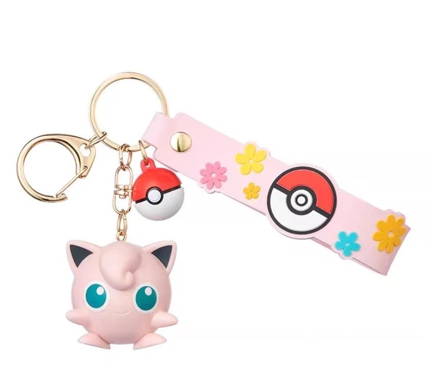Pokemon Funism Jigglypuff Keychain
