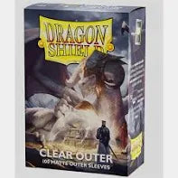 Fundas exteriores mate Dragon Shield Clear Outer 100