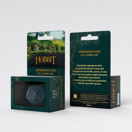 The Hobbit Spindown D20 - Aether TCG Jumbo Die