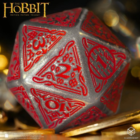 The Hobbit Spindown D20 - Lunaris TCG Jumbo Die