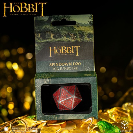 The Hobbit Spindown D20 - Lunaris TCG Jumbo Die