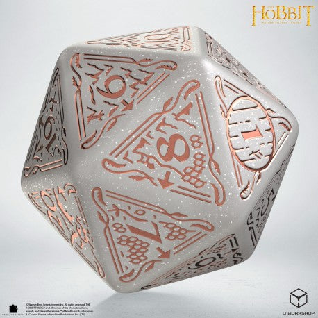 The Hobbit Spindown D20 - Radiant TCG Jumbo Die
