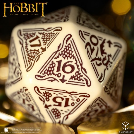 The Hobbit Spindown D20 - Terra TCG Jumbo Die