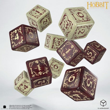 The Hobbit TCG 10x D6 - Goblins Dice Set