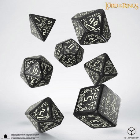 The Lord of the Rings: Moria Glow in the dark Dice Set