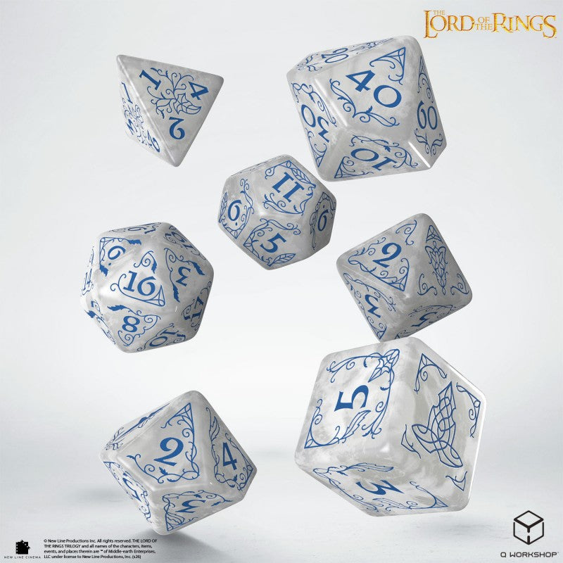The Lord of the Rings: Rivendell Dice Set - Stone