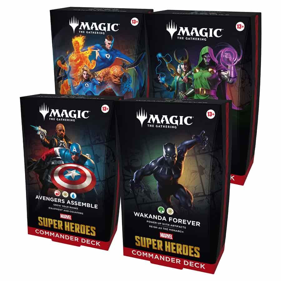Magic The Gathering: Msh Marvel Super Heroes Commander Deck
