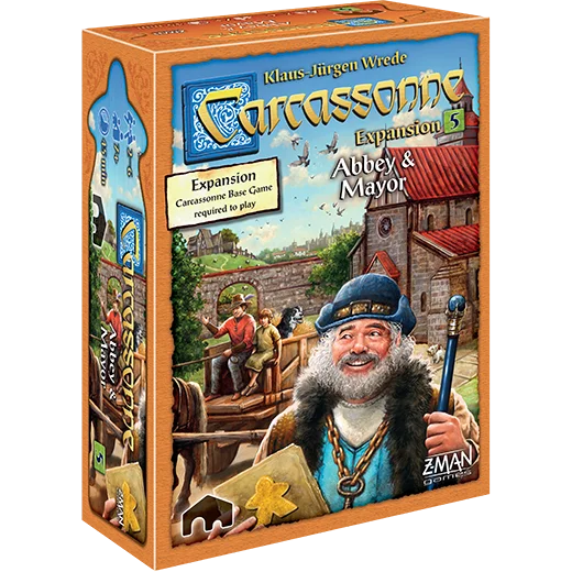 Carcassonne Exp 5: Abbey & Mayor